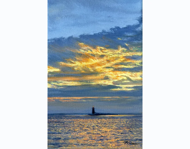 "Glorious Sunset," Celebration Series no 4/25 (sold) - Prints just released