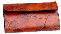 CL Whiting's Leaf Leather - Women's Wallets