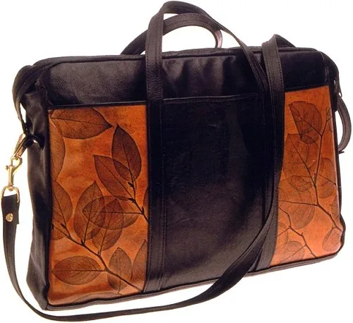CL Whiting's Leaf Leather Working Bags