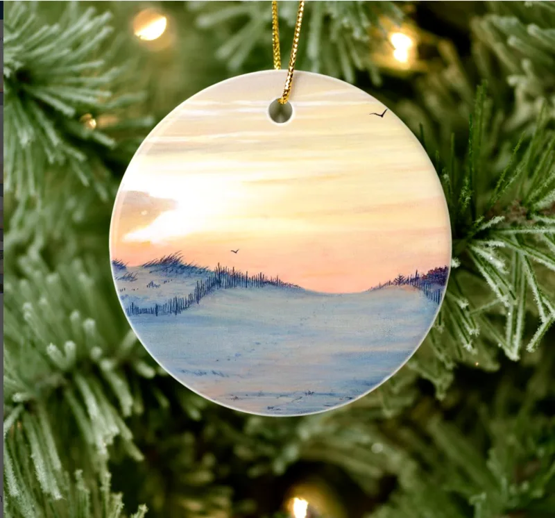"Enchanted Moment" fine porcelain ornament