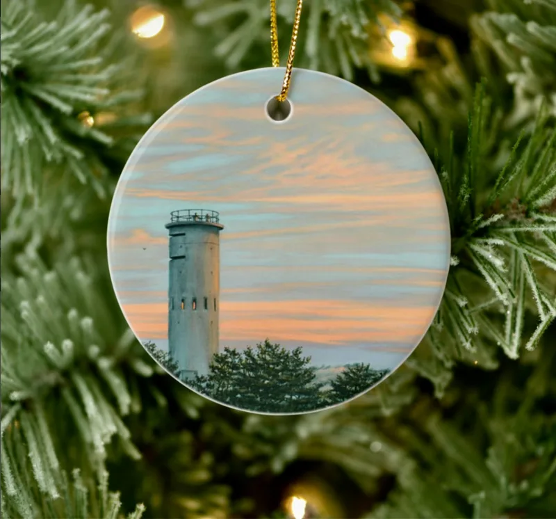 "Silent Sentinel" fine porcelain ornament