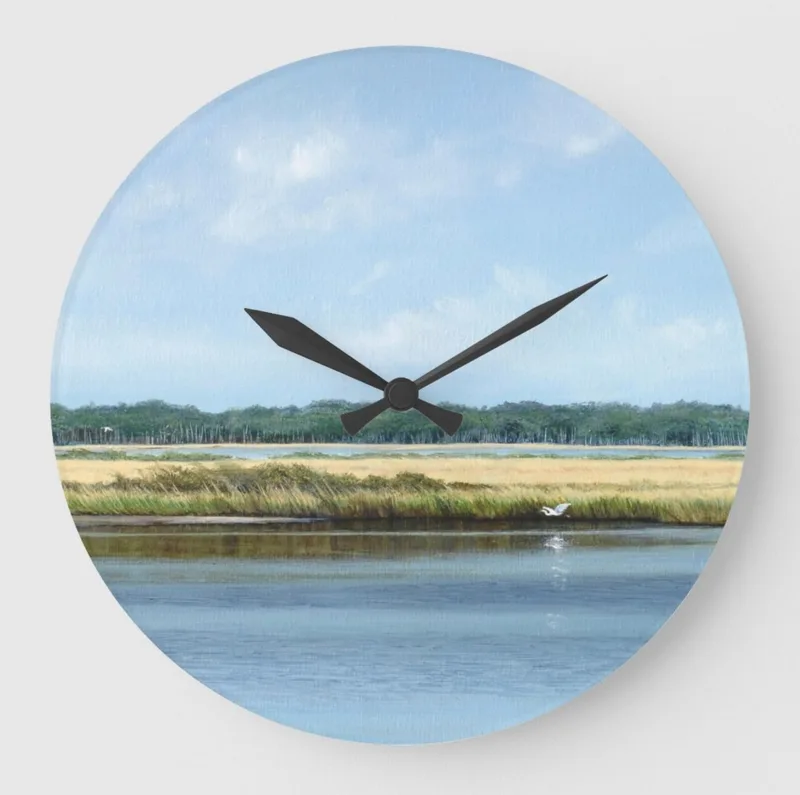 "Seclusion" wall clock
