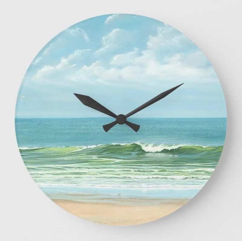 "Our Time" wall clock