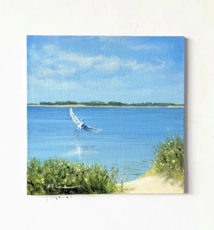 "Coming in for a Landing," Celebration Series #12/25 - SOLD