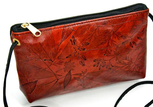 Leaf Leather Key Fob 3-in-1 Bag.