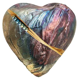 J. Davis Raku Japanese Koi InnerSpirt Rattle