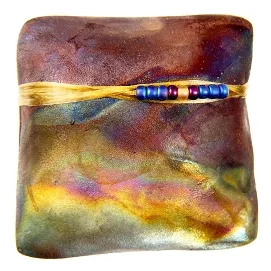 J. Davis Raku Smooth Square InnerSpirit Rattle: Smooth Sailing